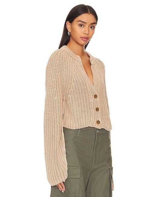 Free People Natural Sweet Nothing Cardi