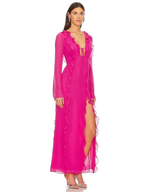 Nbd Pink Janvi Maxi Dress