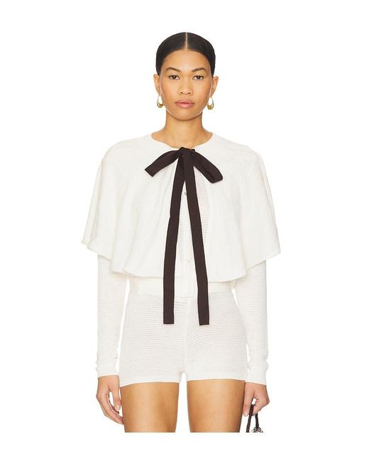 Siedres White Xenia Cardigan