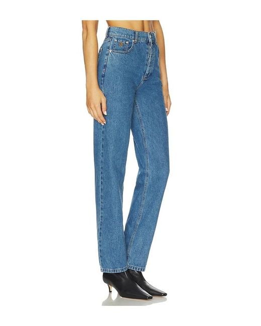 By Malene Birger Blue Chicago Straight Leg