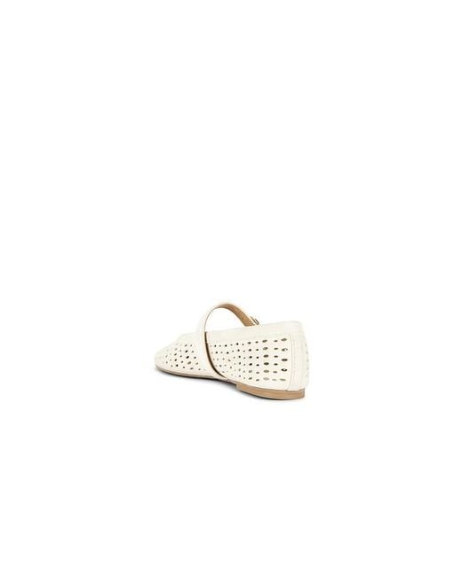 Dolce Vita White Mikel Ballet Flat