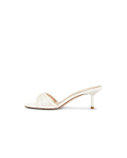 Femme LA White Monaco Slipper