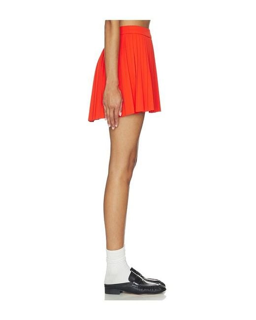 Malbon Red Kate Skirt