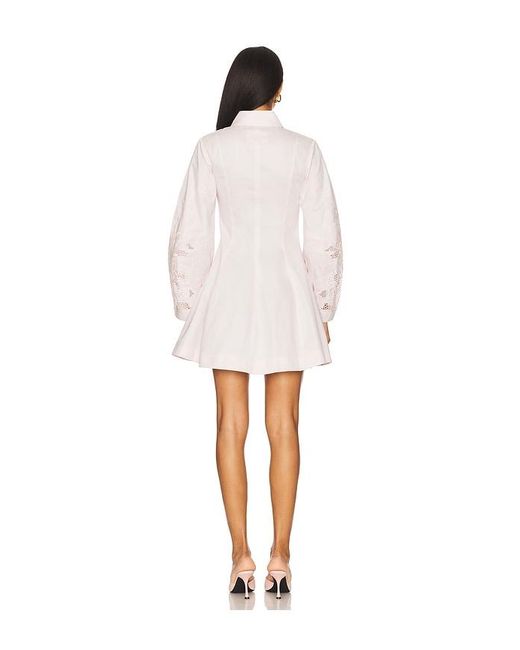 Clea White Indra Mini Dress