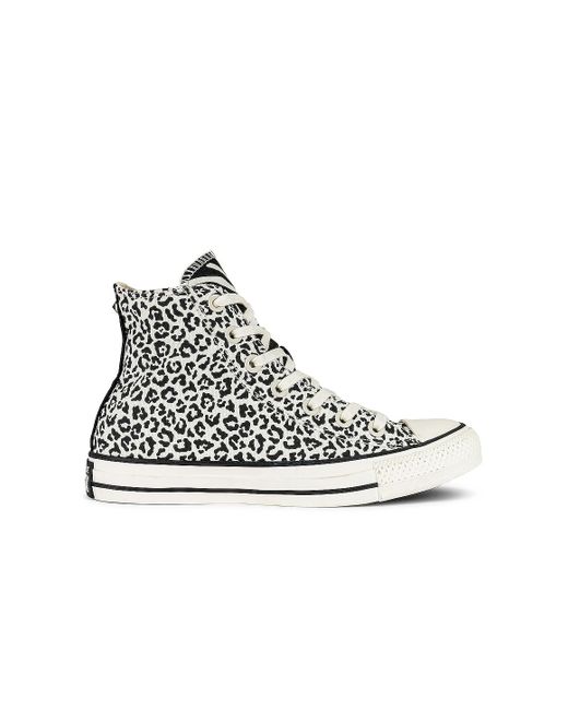 Converse Canvas Chuck Taylor All Star Sneaker in Black (White) Lyst UK
