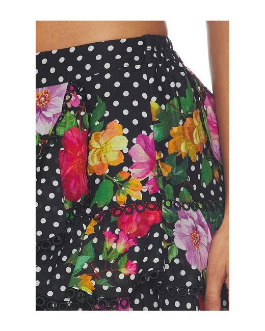Charo Ruiz Black Marita Short Short Skirt