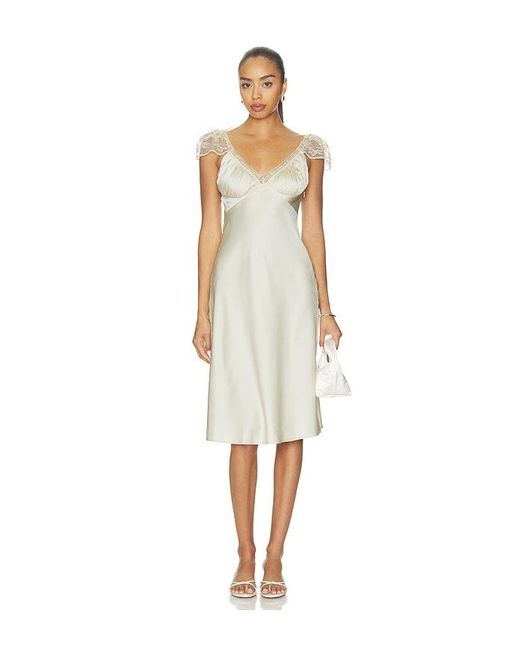 LPA White Audri Dress