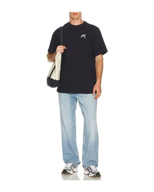 Malbon Black Bermuda Championship Tee for men