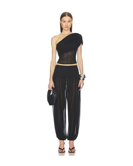 Camila Coelho Black Emmaline Pant