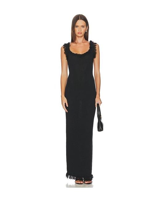 SNDY'S Skyler Maxi ドレス Black