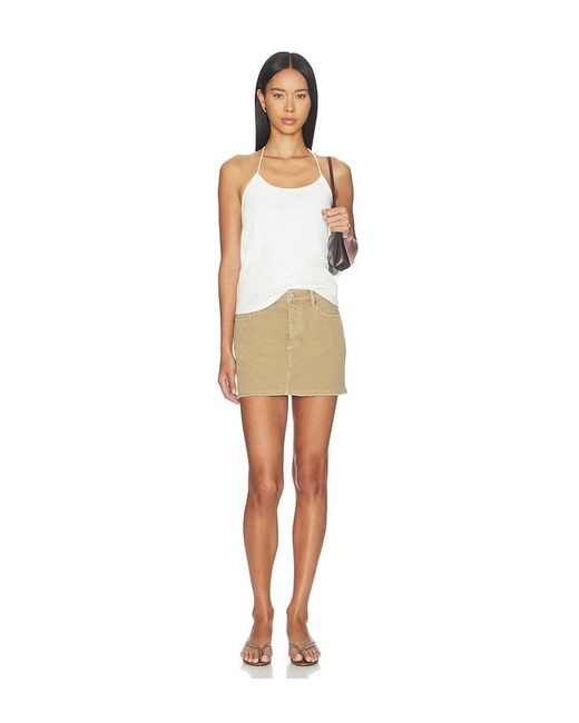 Still Here Natural Toggle Tank Top
