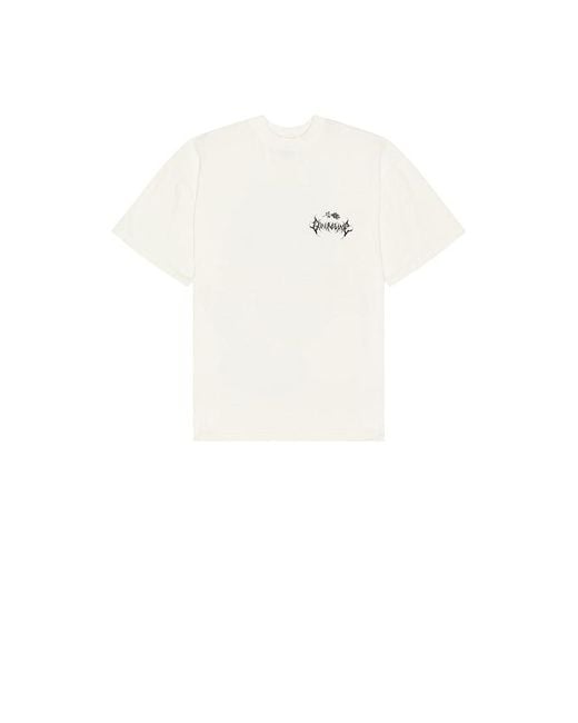 Civil Regime White Hell Bent Heaven Sent Oversized Tee for men