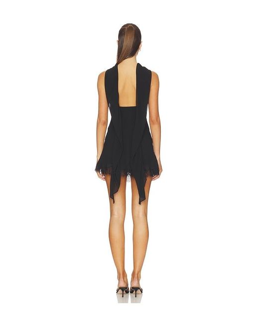 Lovers + Friends Black Anneli Mini Dress