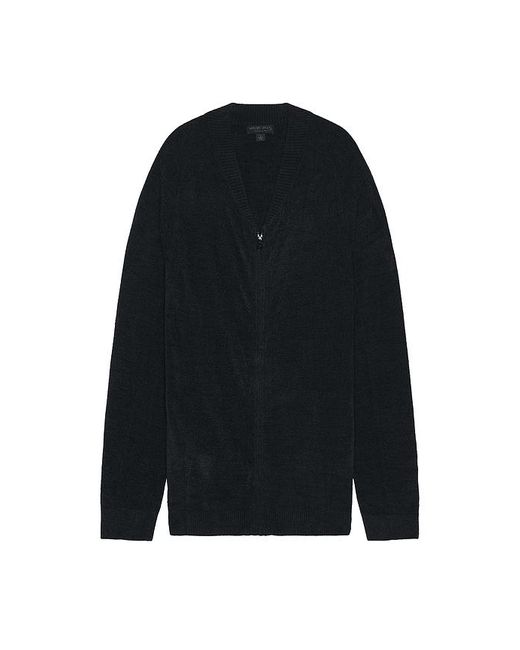 Barefoot Dreams Black Ccul Zip Front Jacket for men