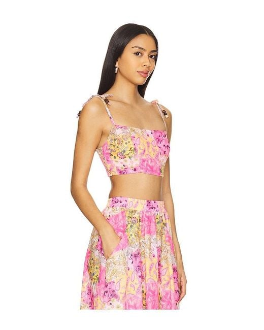 Peixoto Pink Esti Top