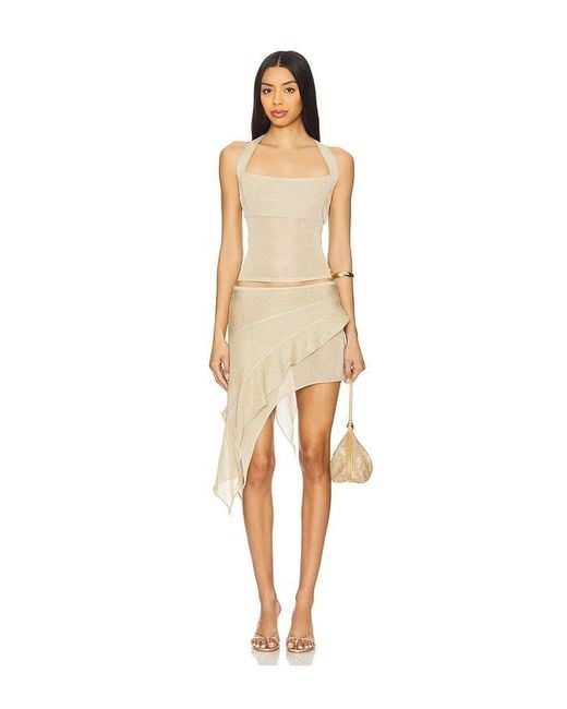 Lioness Natural Palisades Mini Skirt