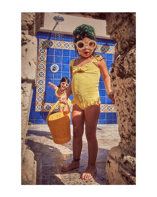 Devon Windsor Yellow Kids Polly Full Piece