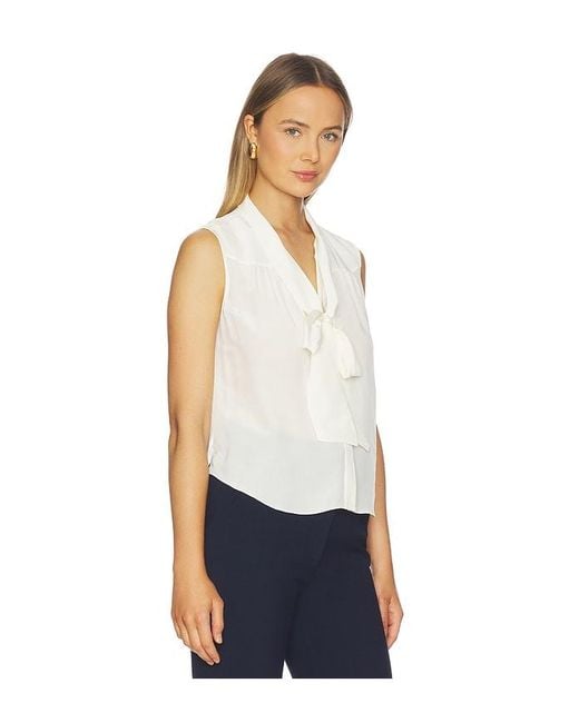 Veronica Beard Blue Magnolia Blouse
