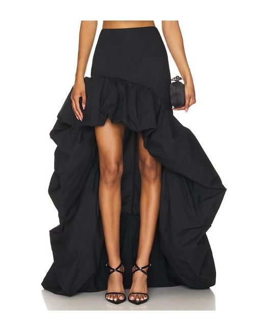 Nbd Piya High Low Skirt in Black Lyst