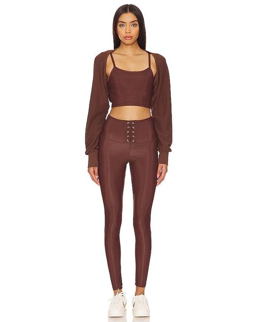 Strut-this Red X Chantelle Paige-mulligan The Liam Ankle Legging