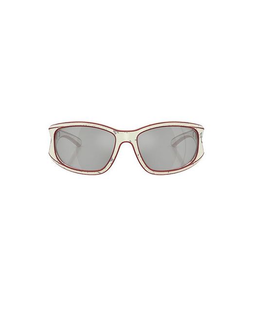 DIESEL Natural Rectangular Sunglasses
