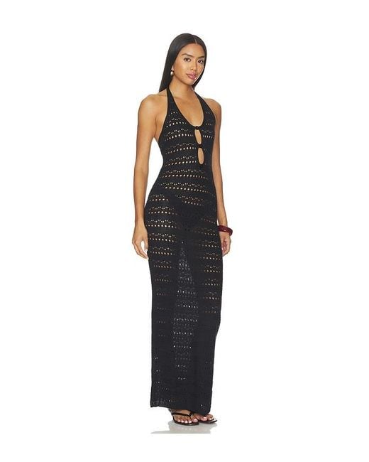 superdown Black Avril Maxi Dress