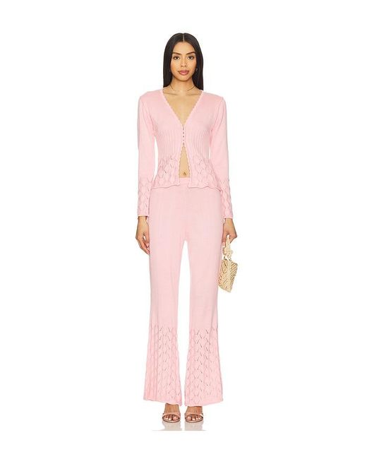 Agua Bendita Pink X Revolve Monike Pants