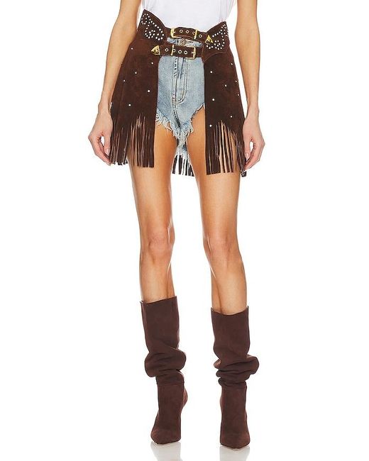 Urban Outfitters Black Sweet Creature Chaps Skirt