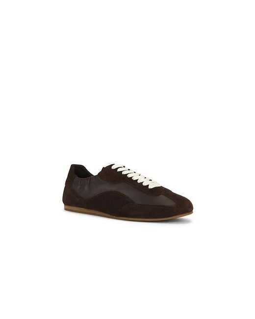 Jonathan Simkhai Black Eden Elasticized Leather Combo Sneaker