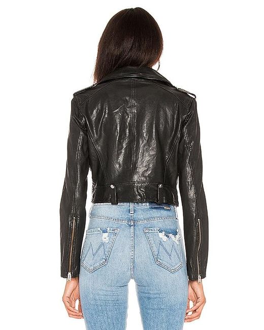 Lamarque Black Lederjacke Ciara