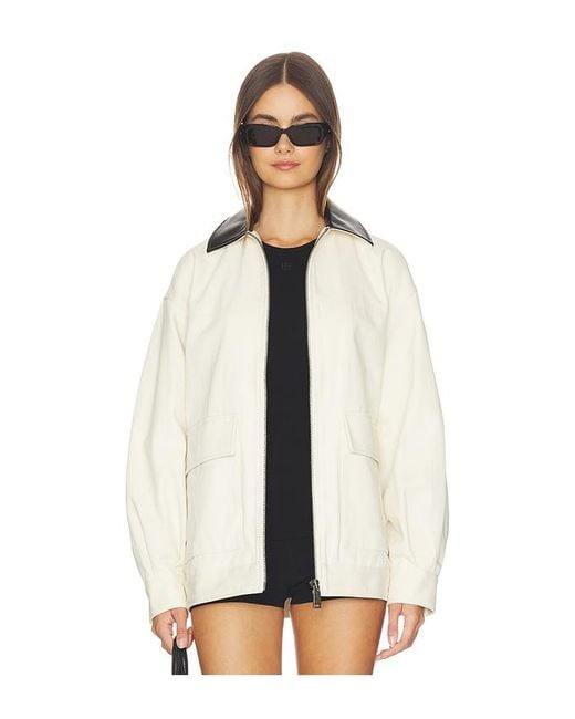 Anine Bing White Holden Jacket