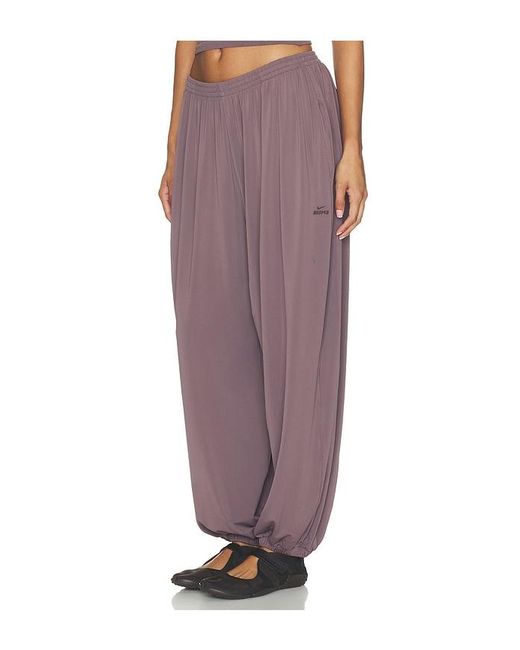 NikeSKIMS Purple Stretch Knit Harem Pants