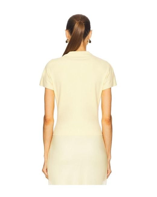 Line & Dot Natural X Revolve Walker Draped Top