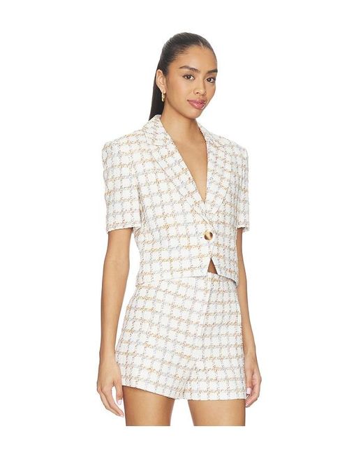 Veronica Beard White Montenegro Jacket