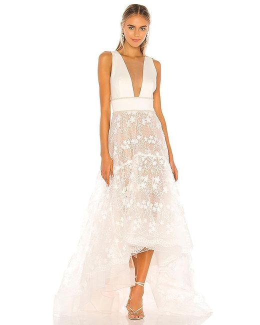 Bronx and Banco White Fiona Bridal Gown