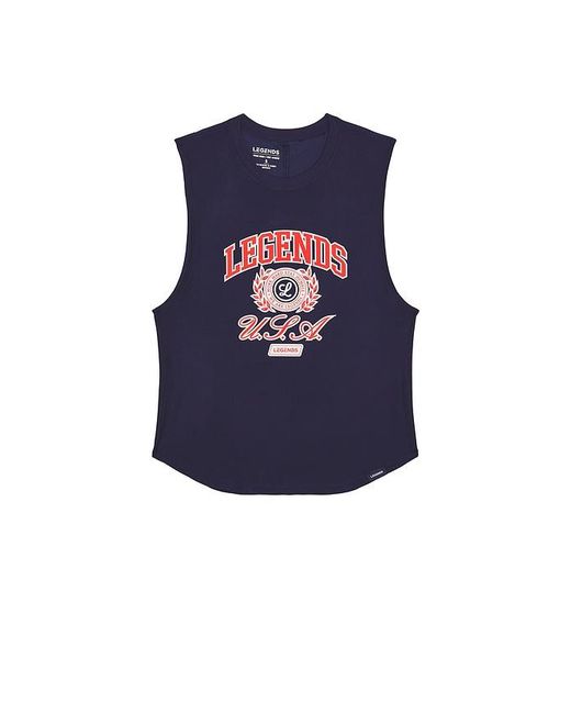 Legends Blue Circuit Usa Tank for men