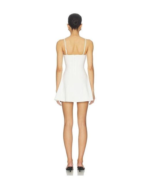 MAJORELLE White Devon Mini Dress