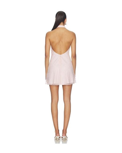 MAJORELLE White Cassie Mini Dress