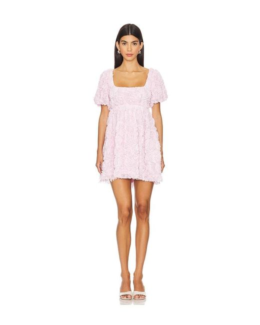 Show Me Your Mumu Pink Smitten Baby Doll Dress