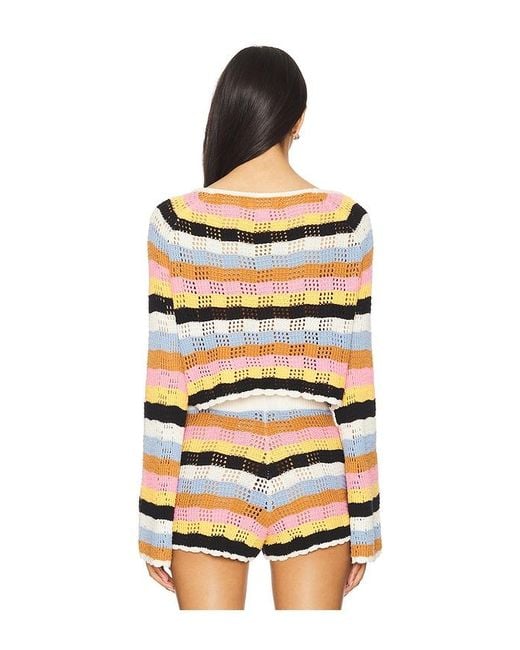 LSPACE Multicolor Lost Tides Top