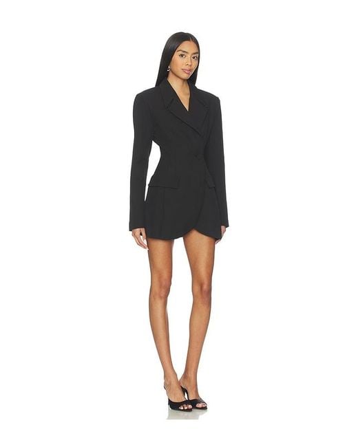 superdown Black Vesper Mini Blazer Dress