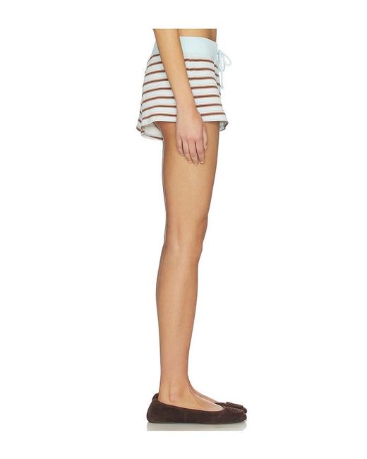 Frankie's Bikinis Black Noah Thermal Short