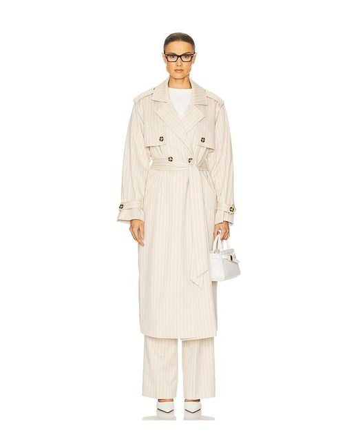 FAVORITE DAUGHTER White Trenchcoat Charles