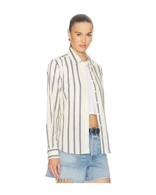 PERFECTWHITETEE White Cotton Poplin Slim Fit Button Down