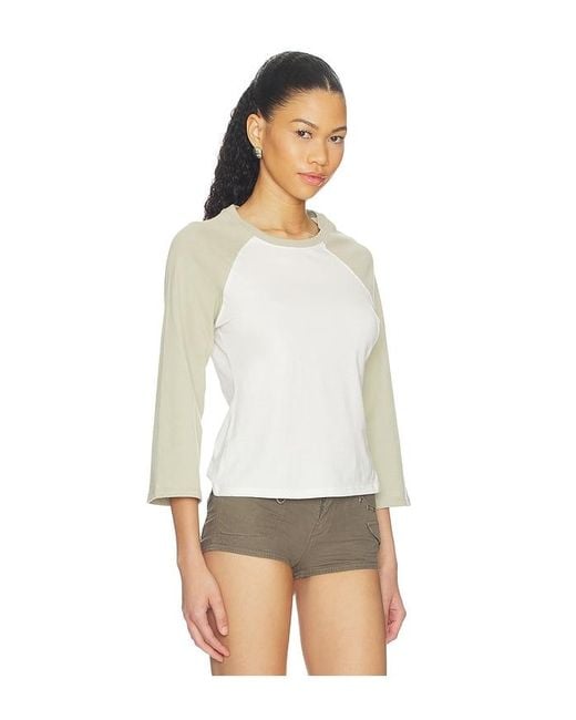EB DENIM White Kingsley Top