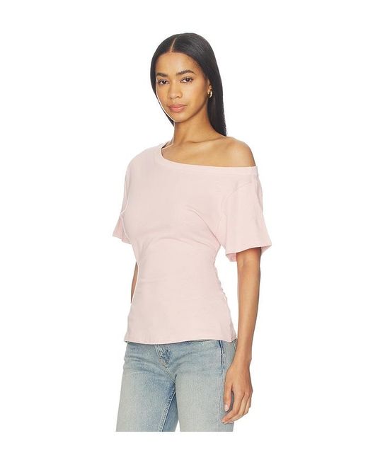 EB DENIM Multicolor Elena Off The Shoulder Top