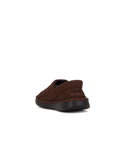 Brunch Brown Puffer Corduroy for men