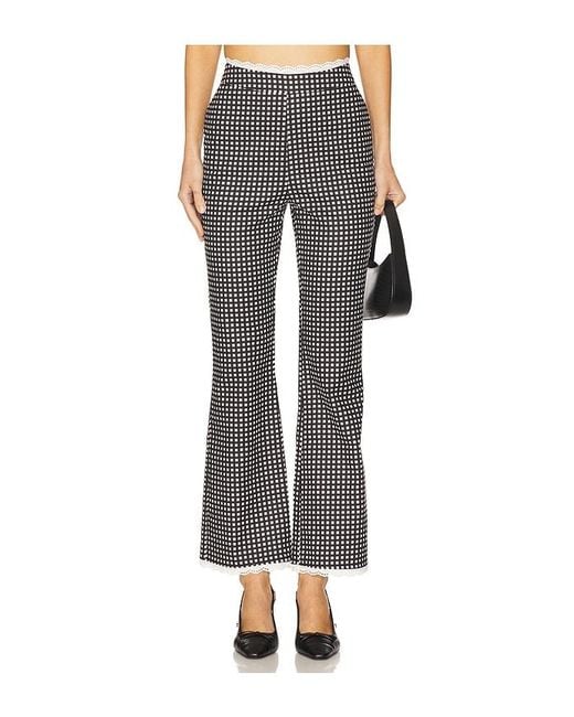 WeWoreWhat Gray Crop Straight Pant