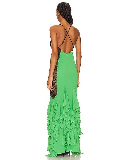 Nbd Green X Bridget Angelina Maxi Dress