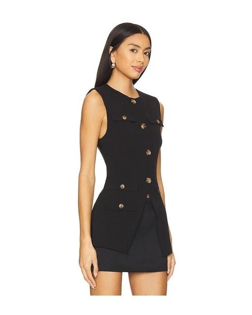 ALL THE WAYS Black Dallis Top